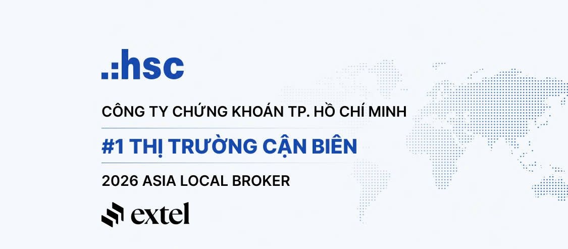 HSC dẫn đầu Thị trường cận biên tại Extel Survey 2026