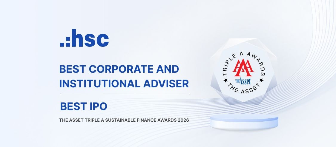 HSC nhận hai giải thưởng uy tín tại The Asset Triple A Sustainable Finance Awards 2026