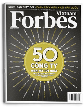 HSC lần thứ 4 liên tiếp được Tạp chí Forbes Vietnam vinh danh