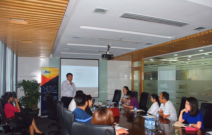 HSC tổ chức tập huấn về thị trường phái sinh cho đơn vị truyền thông báo đài