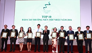 Top 100 Sustainable Companies in Vietnam 2016 (CSI100) - VCCI