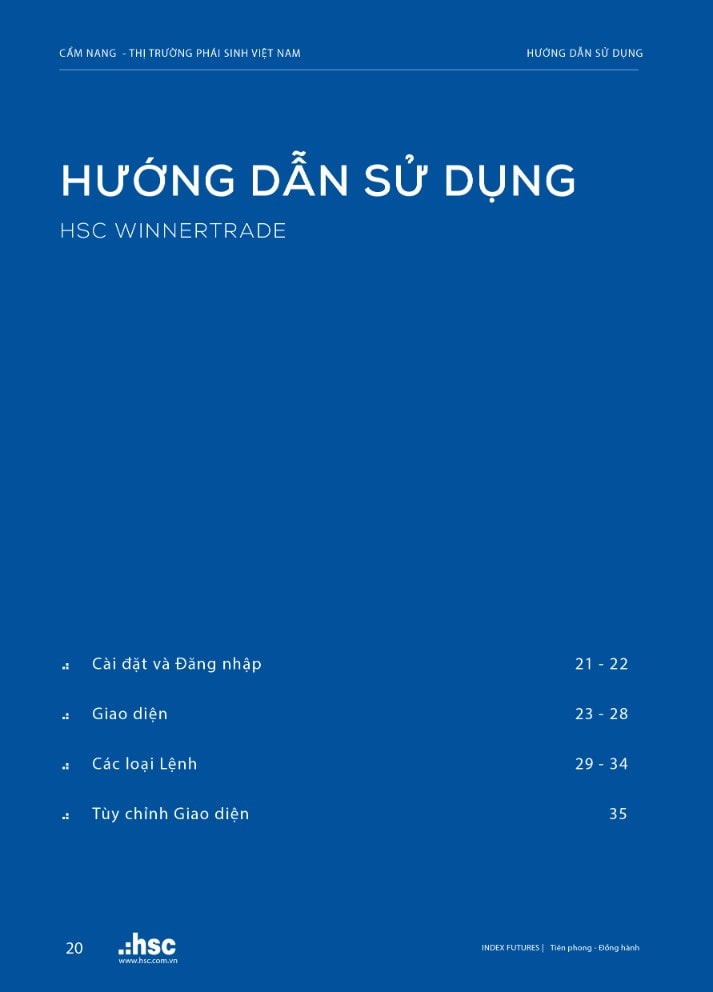 Cẩm nang Thị trường Phái sinh Việt Nam