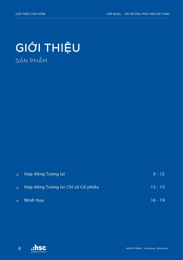 Cẩm nang Thị trường Phái sinh Việt Nam