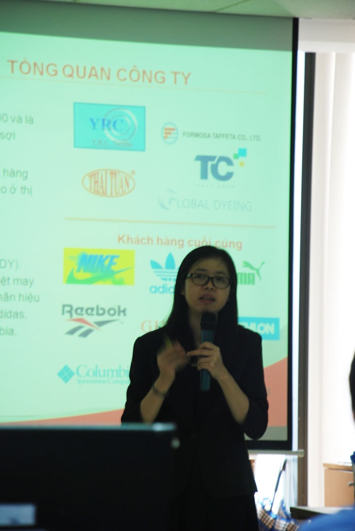 Bà Nguyễn Phương Chi–Giám đốc chiến lược STK giới thiệu về công ty