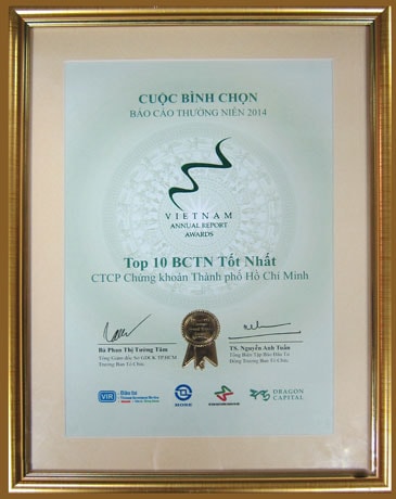 HSC Annual Report 2013 (AR13) won many prestigious awards